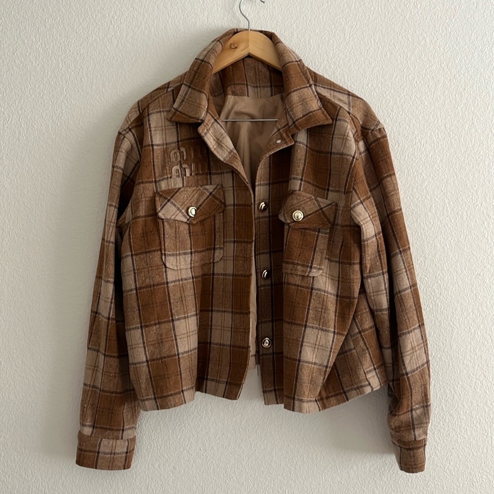Better Joelay Plaid Jacket - Size: L - great condition!